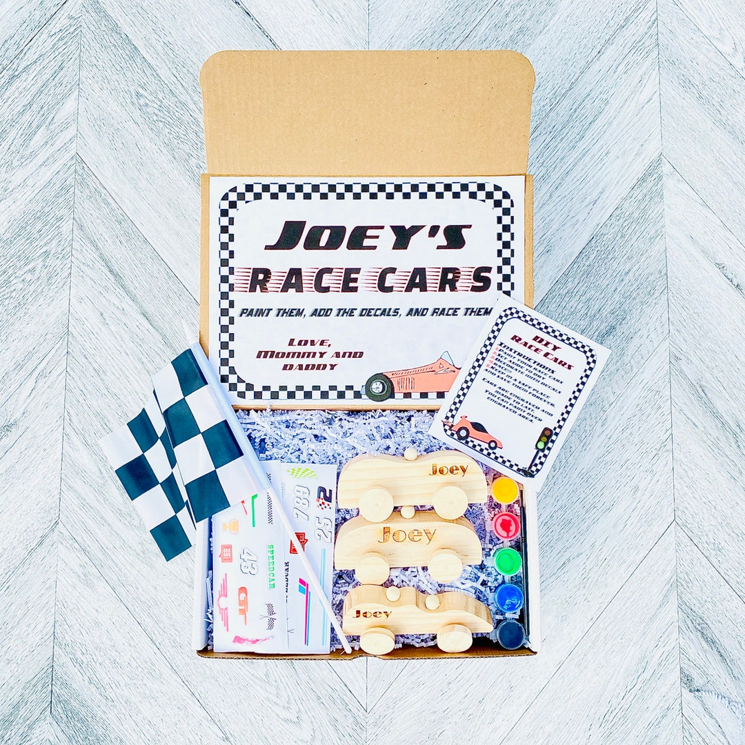 Create Your Own Race Car Name Engraved Personalized Race Etsy