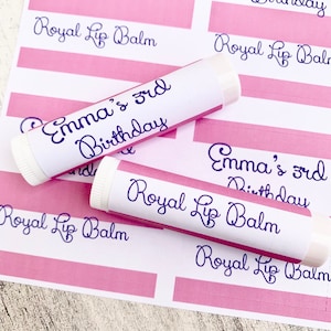 Lip Balm Labels Only / Chapstick Favors Bridal Shower / Baby Shower / Wedding Favors / Keep Save