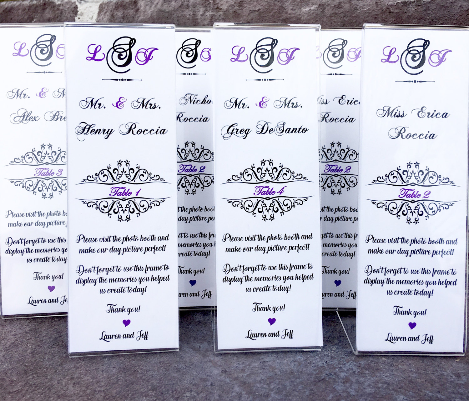 Photo Booth Frame Wedding Favors Customizable Etsy