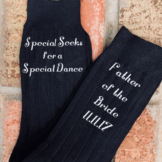 Father of the Bride Socks: Wedding Day Gift