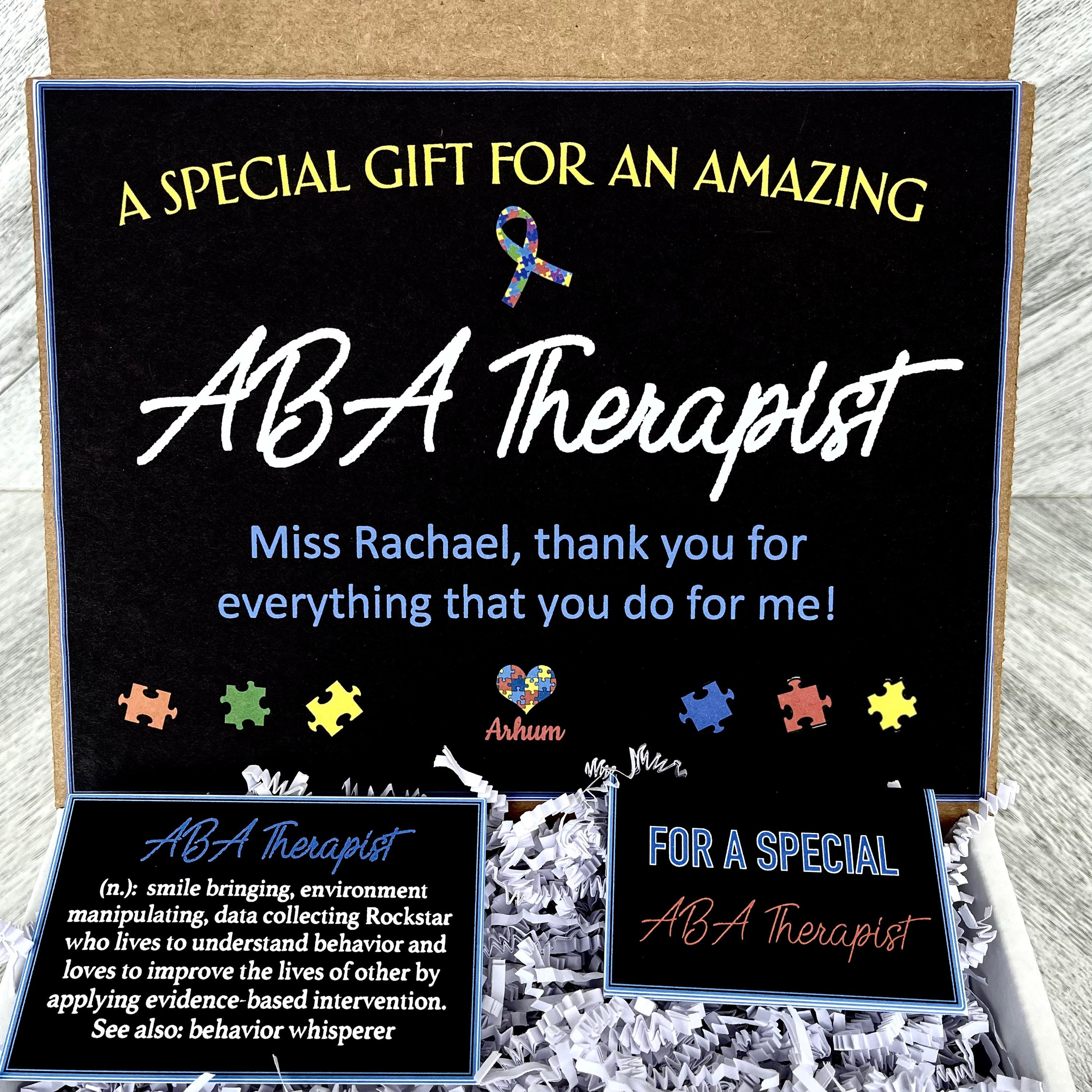  CMNIM ABA Therapist Gift Behavior Analysis Cosmetic