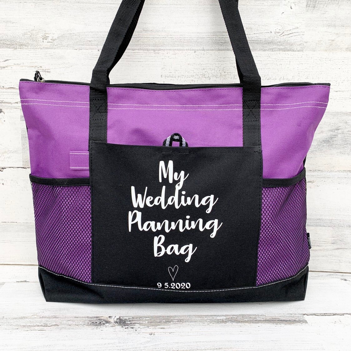 Download Wedding Planning Bag - Cruiser Tote - Large Personalized ...
