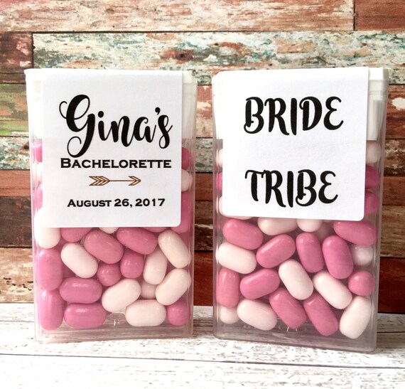 Tic Tac Bachelorette Favor LABELS ONLY - Customizable Tic Tac Favors - Tic tacs included as pictured