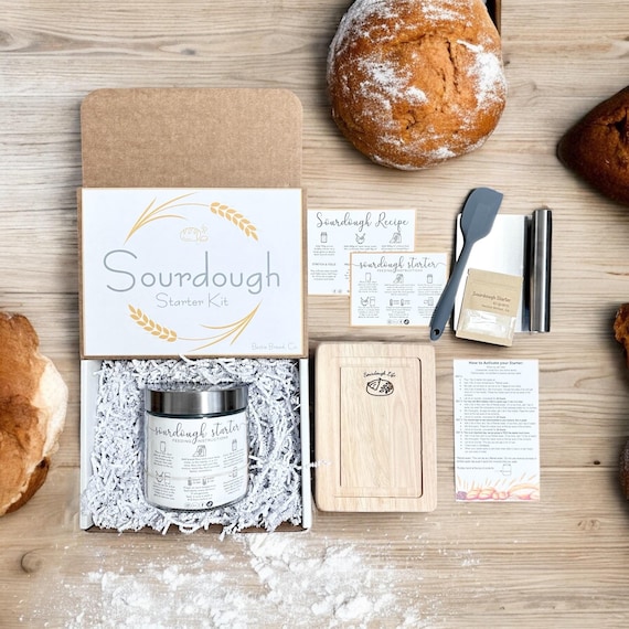 Dehydrated Sourdough Starter Kit: Bread Making Set