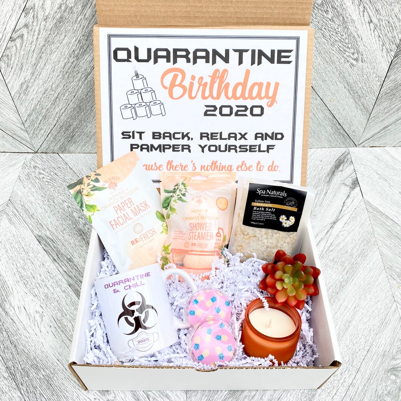 Quarantine Birthday Gift Spa Set Spa gift box with Etsy