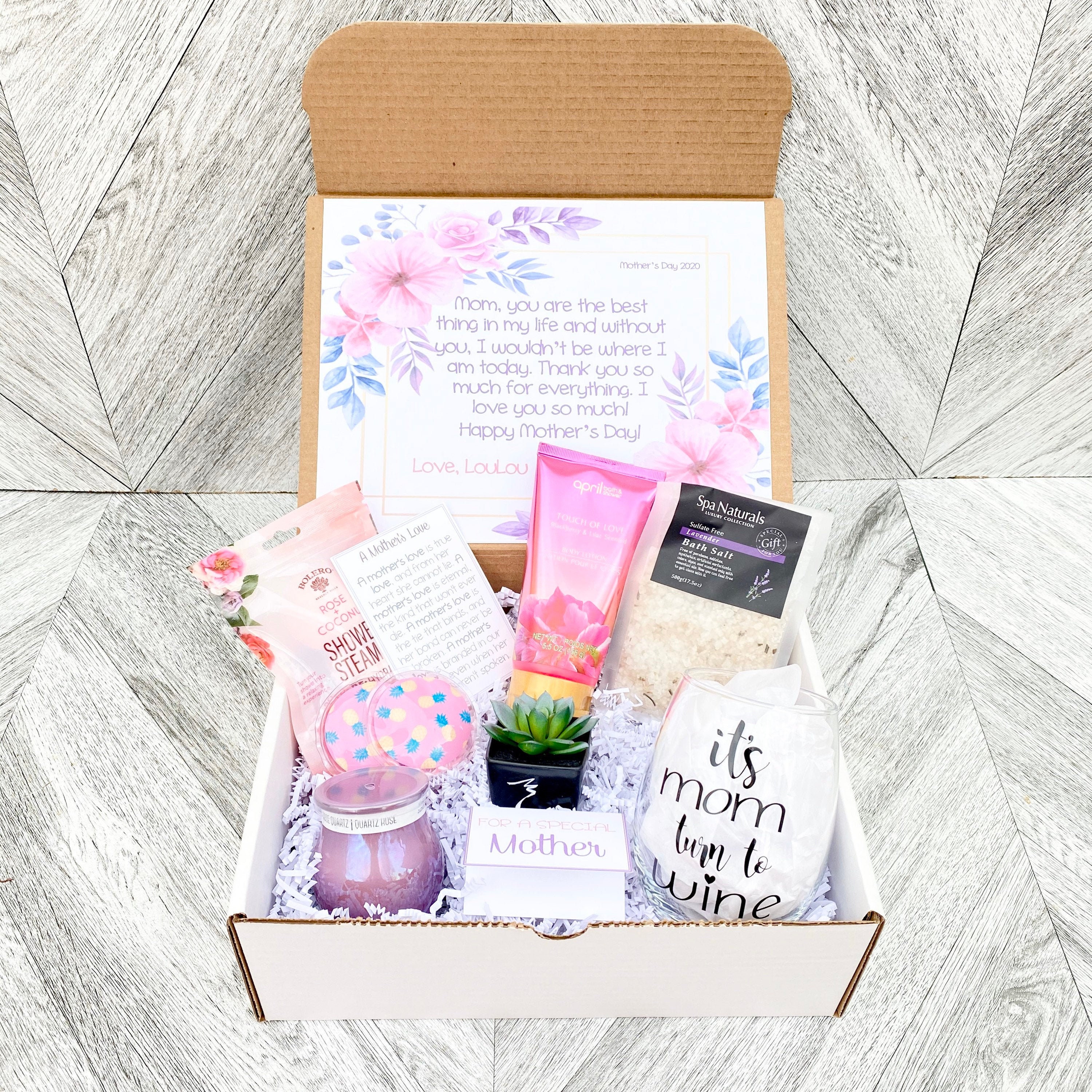 Mother's Day Spa Set | Mother's Day Gift From Daughter | Mom Gift