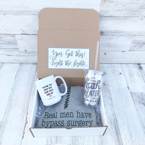Personalized Get Well Soon Box: Cardiac Bypass Survivor Gift
