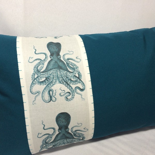 Octopus Pillow 14x8~