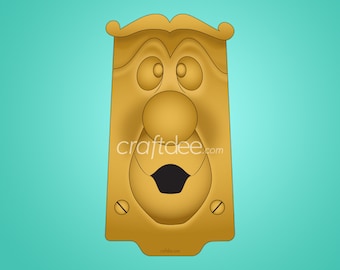 Pomo de puerta imprimible de Alicia en el País de las Maravillas: Decoración para una fiesta de té (PDF)