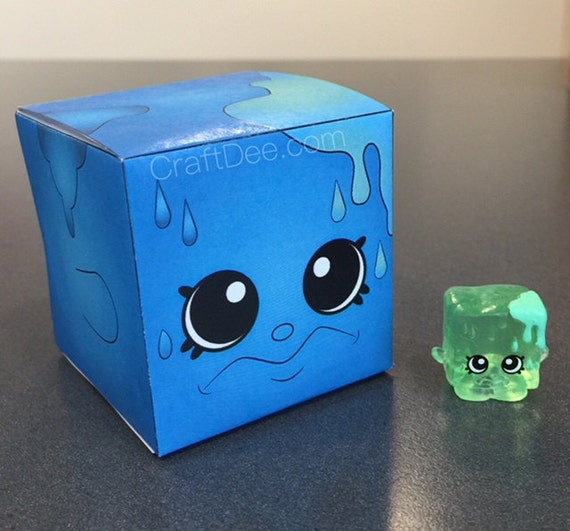 melon korn teori Blue Cool Cube Candy Favor Box Shopkins Season 1 Birthday - Etsy