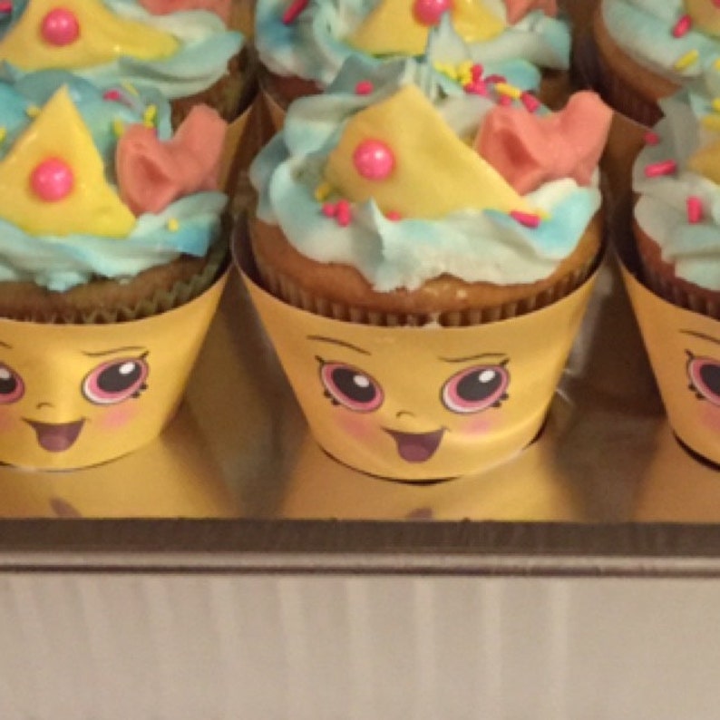1 1/2 Cupcake Queen Cupcake Wrapper Shopkins Birthday Etsy