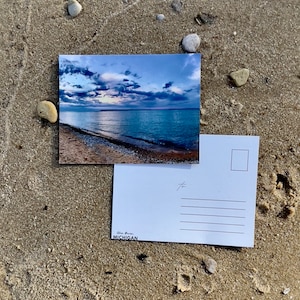 Carte postale michigan Sunset