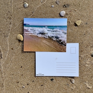 Postal de Michigan Beach