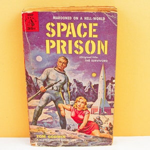 SPACE PRISON ( 1960, Tom Godwin, Pyramid Books G480 ) vintage 1950s Sci Fi , Science Fiction paperback book