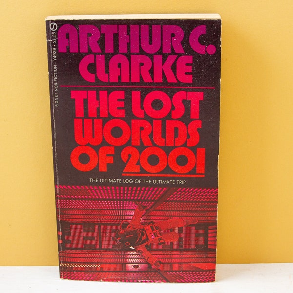 The Lost Worlds of 2001  ( Arthur C. Clarke, 1972, First Printing) Kubrick 2001 a Space Odyssey