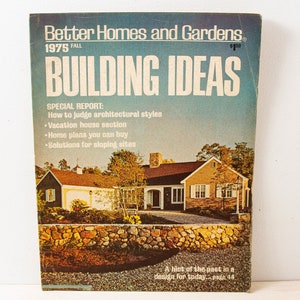 Bessere Häuser und Gärten: Bauideen 1975 | MOD Innengestaltung | Architektur