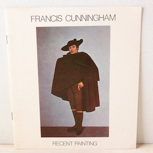 Francis Cunningham - Peinture récente de 1975 - Catalogue d'exposition ART original