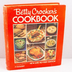 Betty Crocker's Cookbook: New and Revised |  Spiral Ring Binder Distressed - 1978  edition