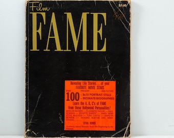 FILM FAME (1966)  Classic Hollywood Movie Stars Photo Bio Book