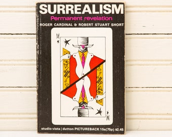 SURREALISMUS Dauerhafte Enthüllung (Cardinal, 1970) | Studio Viskose Dutton Buch | Breton, Ernst, Dali
