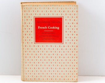 Mastering The Art of French Cooking | Julia Child, 1967 Fourteenth Printing | vintage cookbook