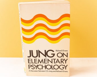 JUNG on Elementary Psychology (1976 edition) C.G. Jung | Psychology Book