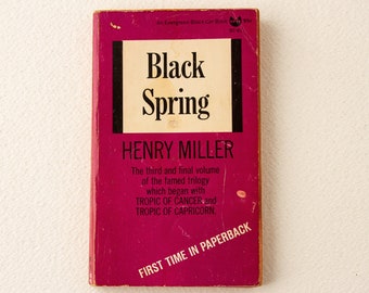 Black Spring - Henry Miller - Grove Press, 1961