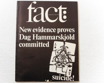 FACT: Volume Two issue Two (Ralph Ginzburg, 1965) 60s culture social activism magazine