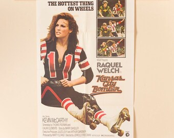 Raquel Welch &quot;KANSAS CITY BOMBER&quot; (1972) One Sheet Movie Poster