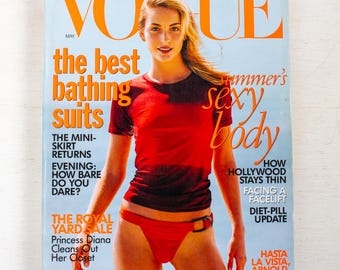 Vogue Italia No 554 Oct 1996 Original Vintage Fashion Magazine