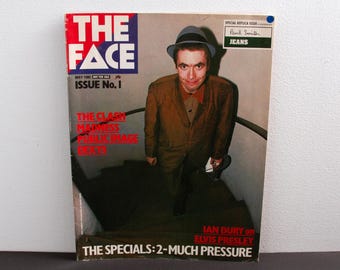 THE FACE Magazine - May 1980- First Issue #1 - Jerry Dammers Cover
