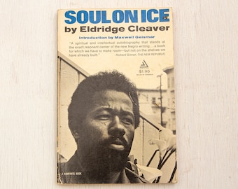 Soul on Ice by Eldridge Cleaver 1968 softcover book | Black Panthers