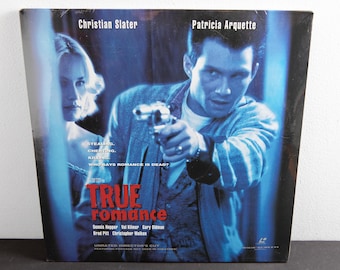 True Romance Laserdisc Movie Vintage Christian Slater Gary Oldman