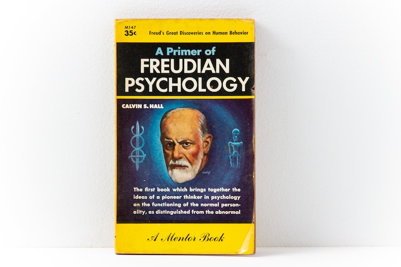 A Primer of Freudian Psychology (1955, Hall) Mentor Book Series | 50s Psychoanalysis image 1