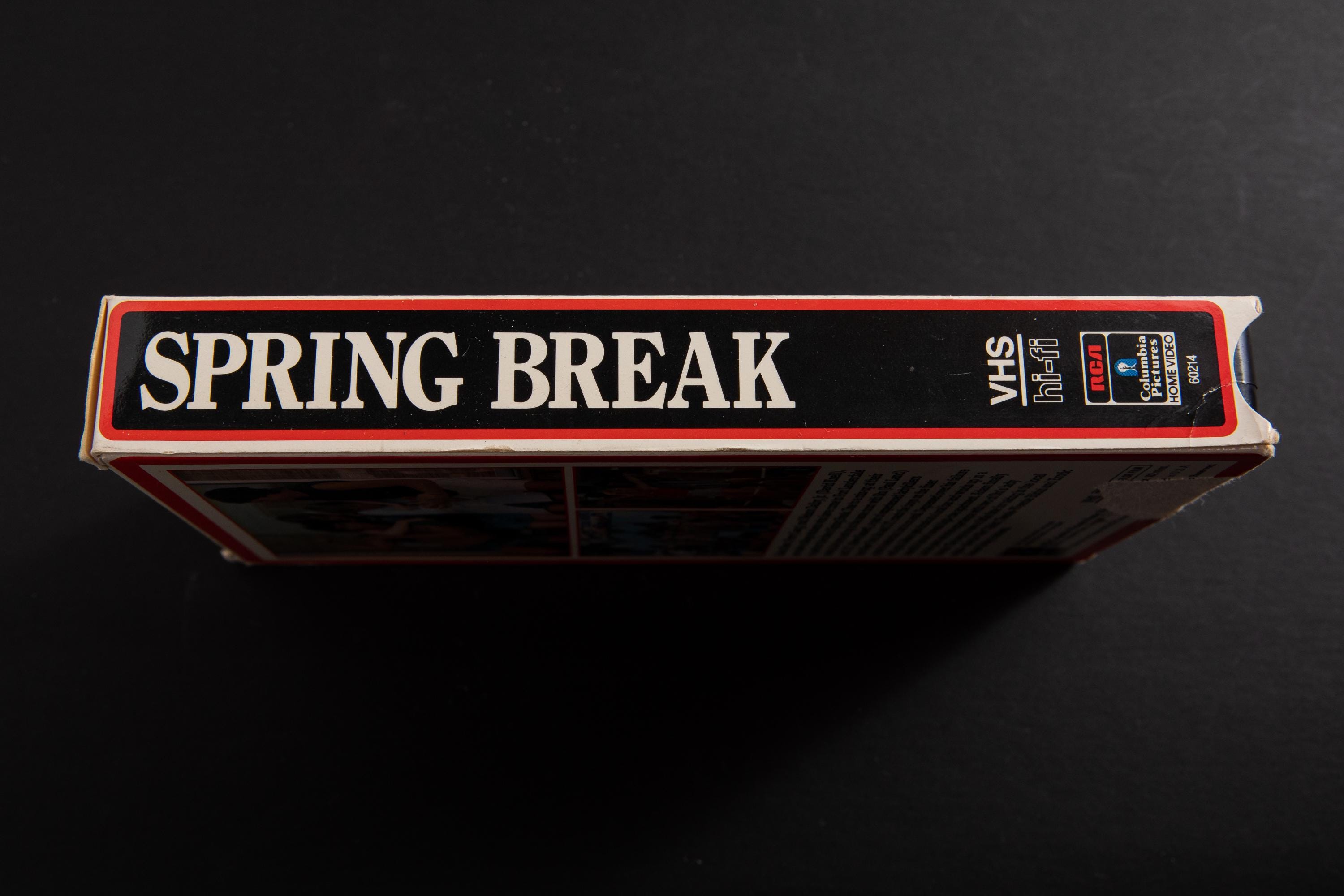 Spring Break (1983) | 80s Sex Comedy | VHS Cassette Tape - Etsy
