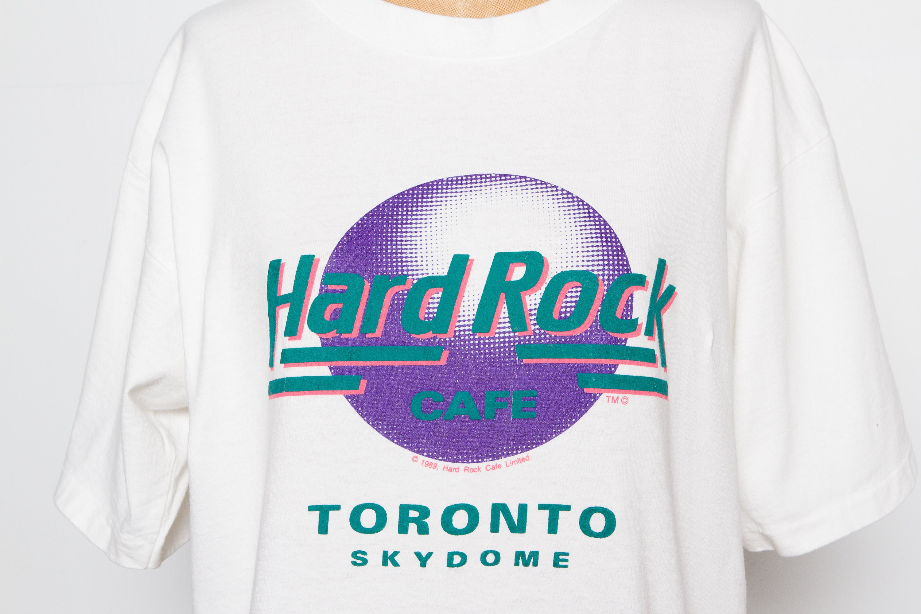 Vintage 80s HARD ROCK CAFE T-shirt | Toronto Skydome - Etsy Canada