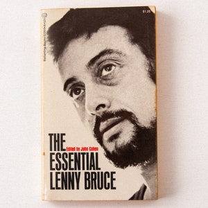 The Essential Lenny Bruce (1971) vintage paperback book