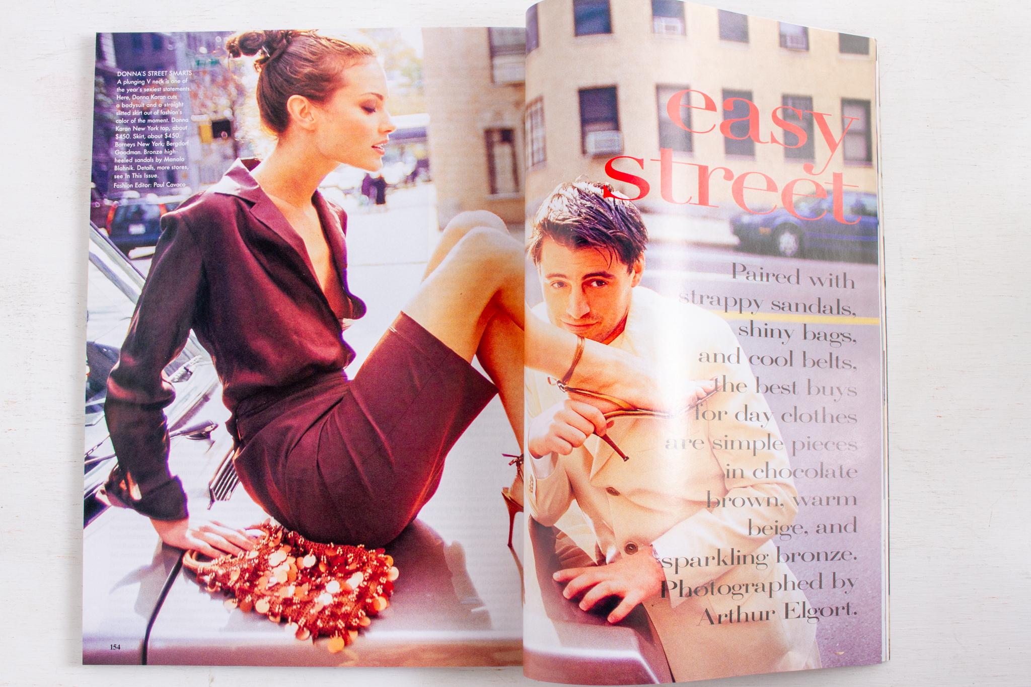Vintage VOGUE Magazine: January 1997 | the 90s Fashion | Courtney