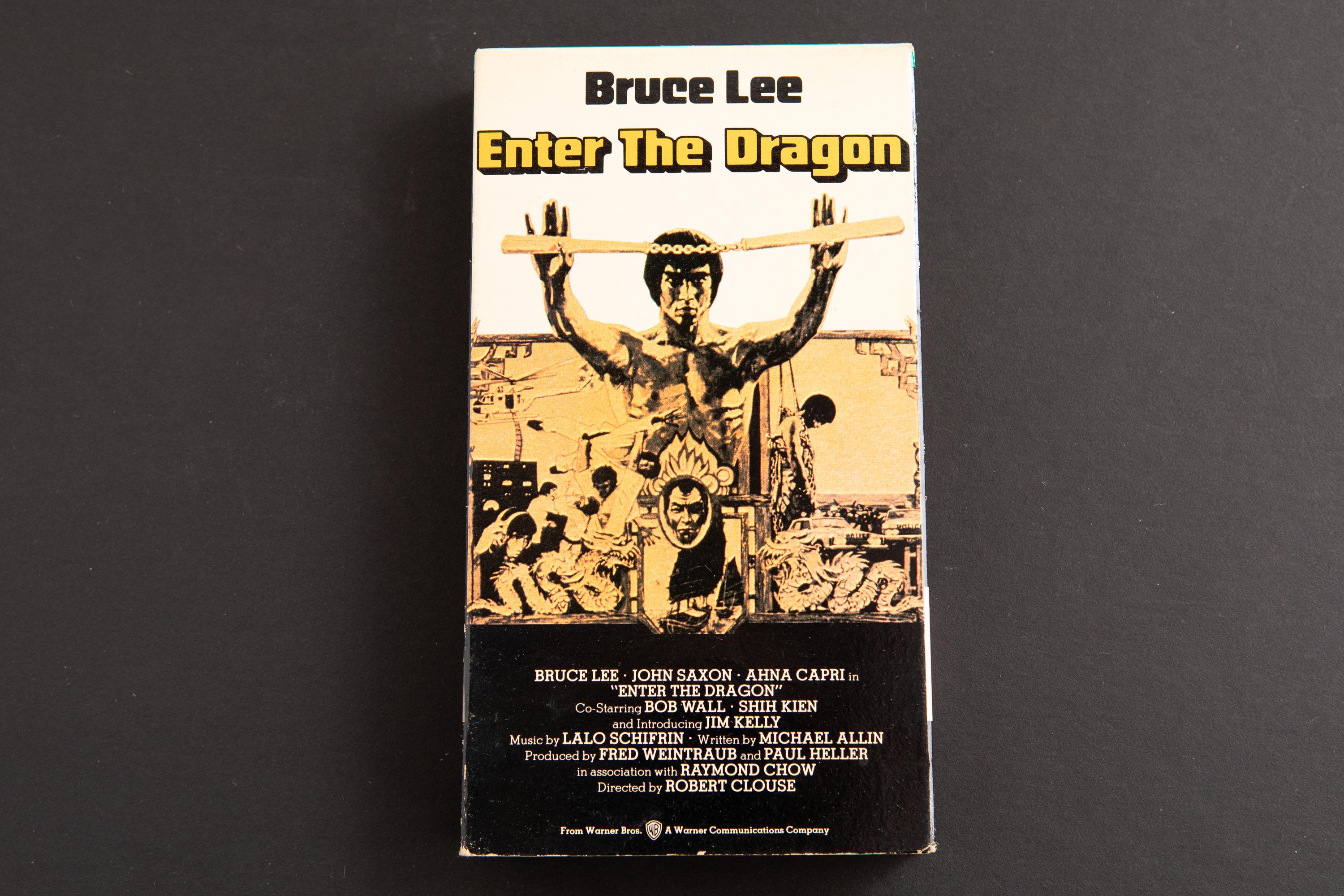 ENTER the DRAGON | Bruce Lee | VHS Tape - Etsy Israel