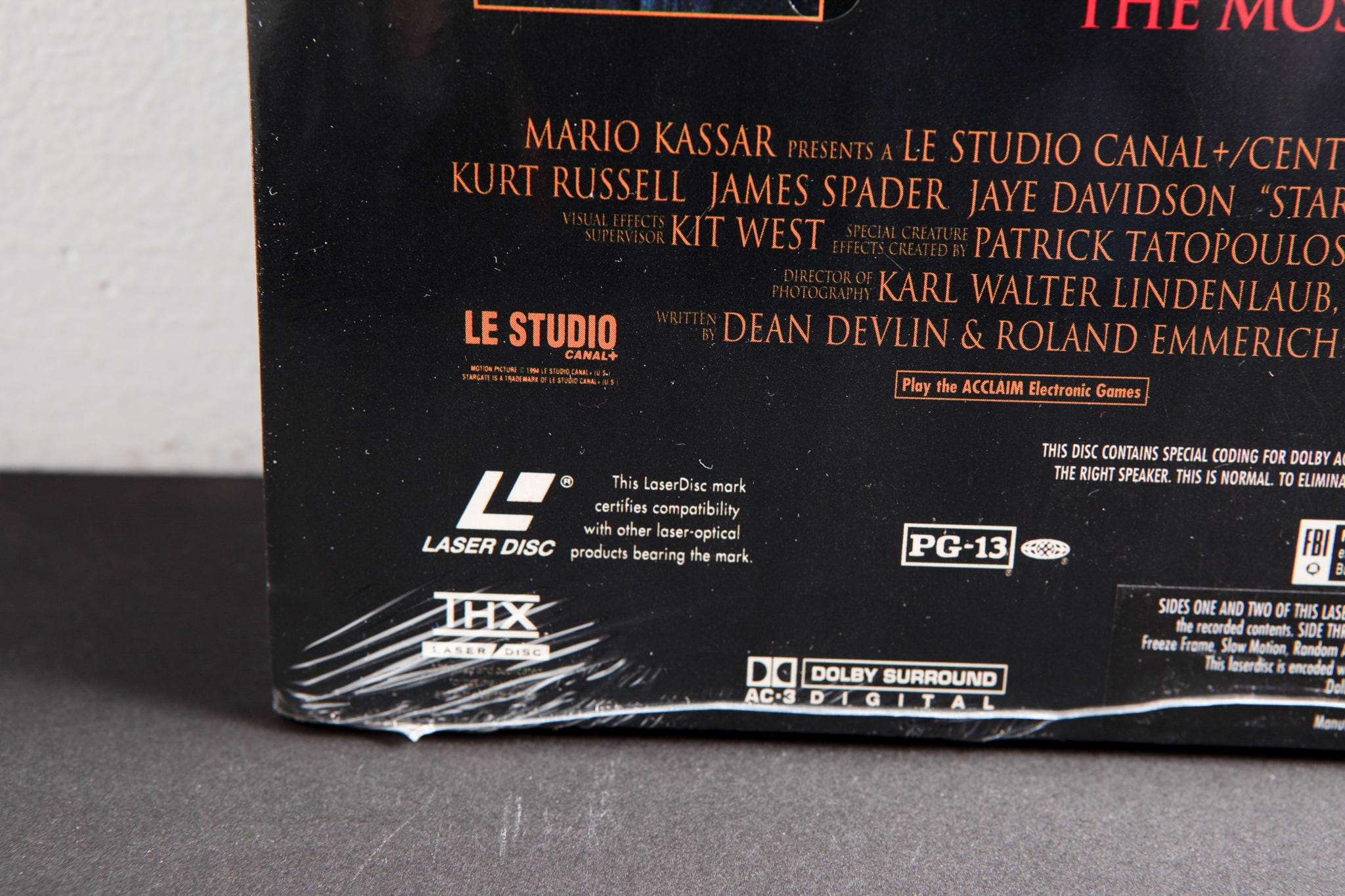 Stargate (1994) | Laser Disc SEALED | Kurt Russell - Etsy