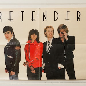The Pretenders - Chrissie Hynde SIGNED Poster 1980