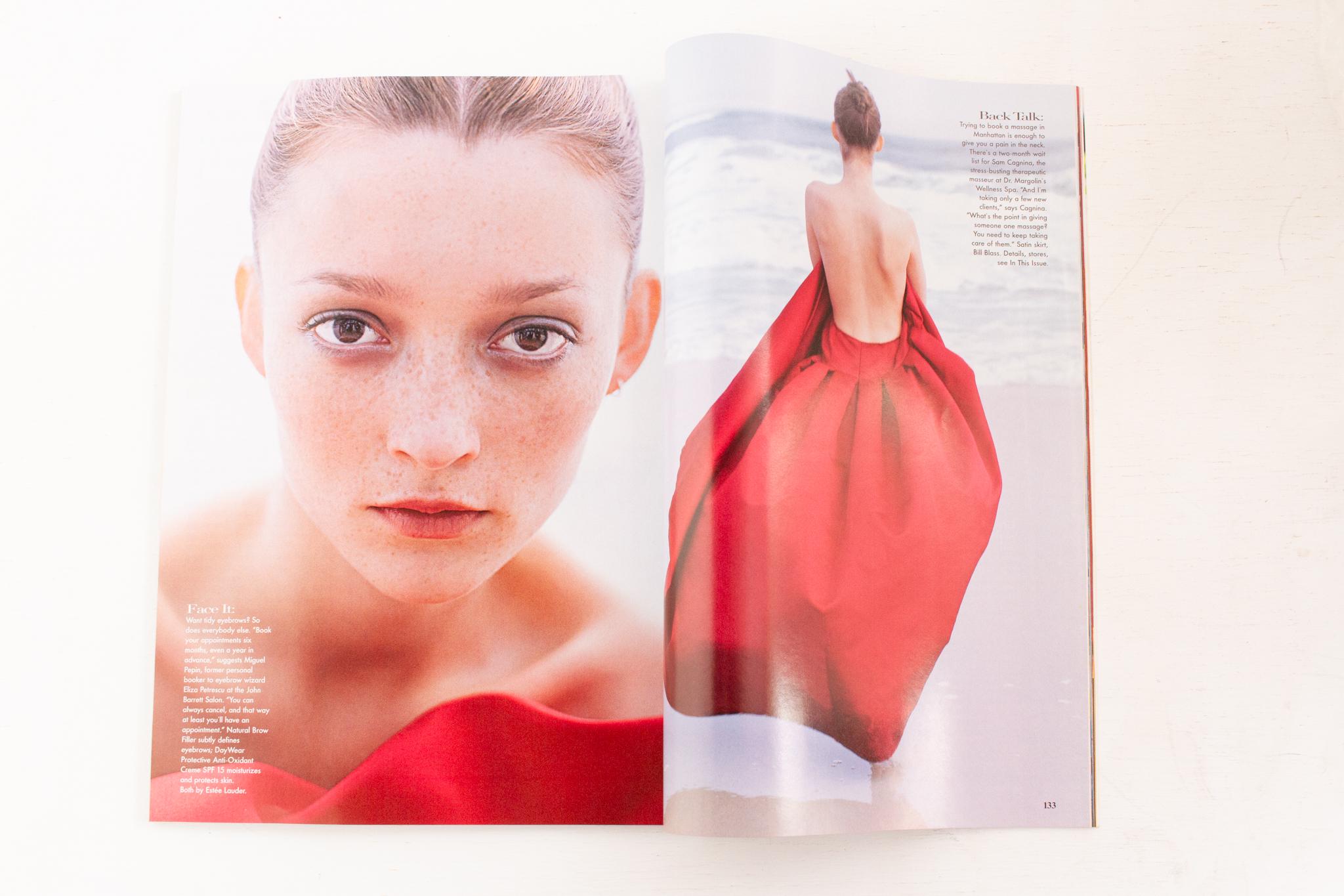 Vintage Vogue Magazine July 1998: Actress Claire Danes Cover, the