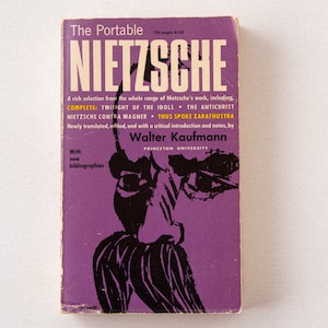 The Portable Nietzsche (Walter Kaufmann, 1970) philosophy book