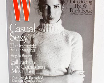 Vintage Paris Vogue Dec 1986 Jan 1987 Special Edition Featuring