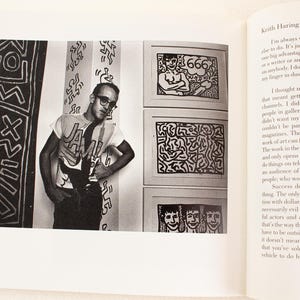 Artists Observed (1986) Fotografien von Harvey Stein | Keith Haring Bild 9