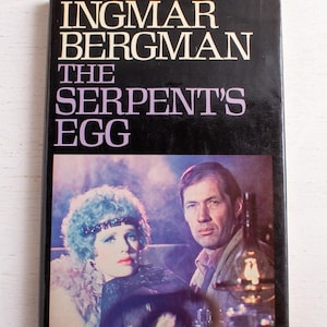 Ingmar Bergman The Serpents Egg 1977 Stated First Edition Vintage Screenplay Book