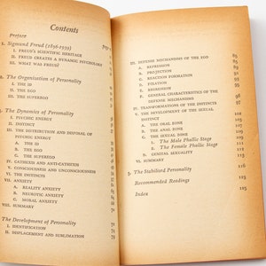 A Primer of Freudian Psychology (1955, Hall) Mentor Book Series | 50s Psychoanalysis image 6