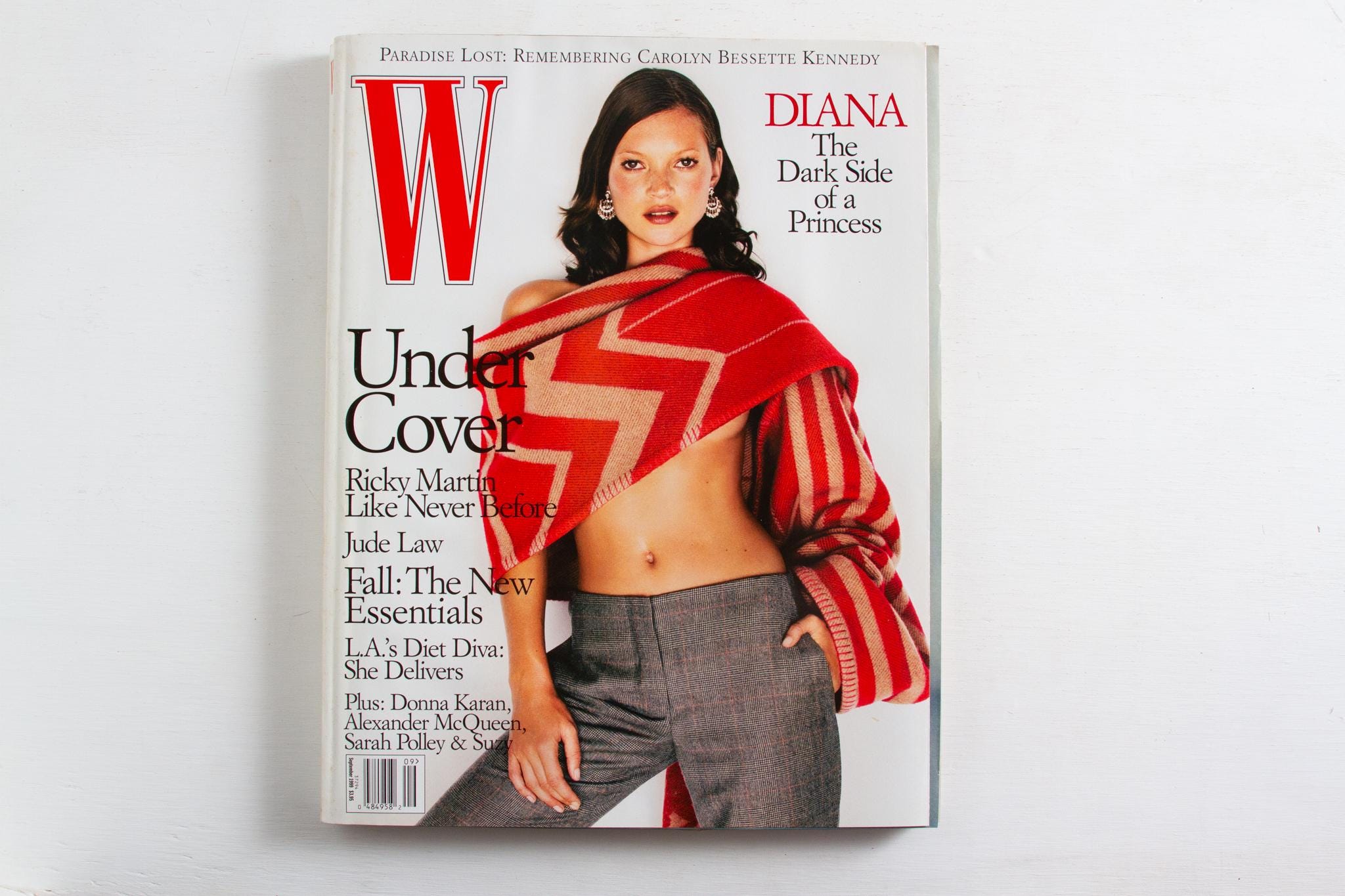 W Magazine (september, 1999) Kate Moss Cover | 90s Fashion, Y2K