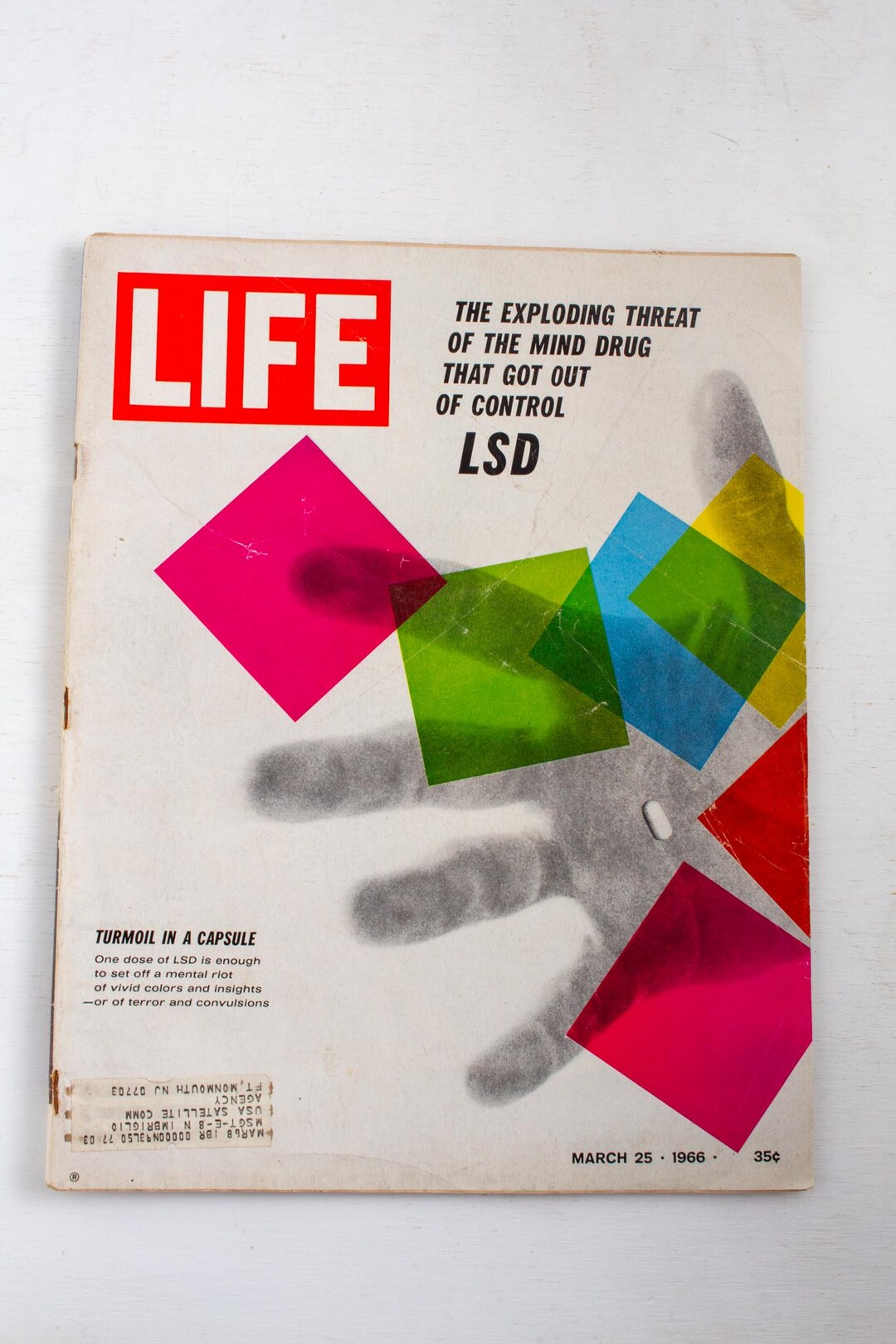 Vintage LIFE Magazine - LSD Cover - March 25, 1966 - the 60s Lifestyle ...