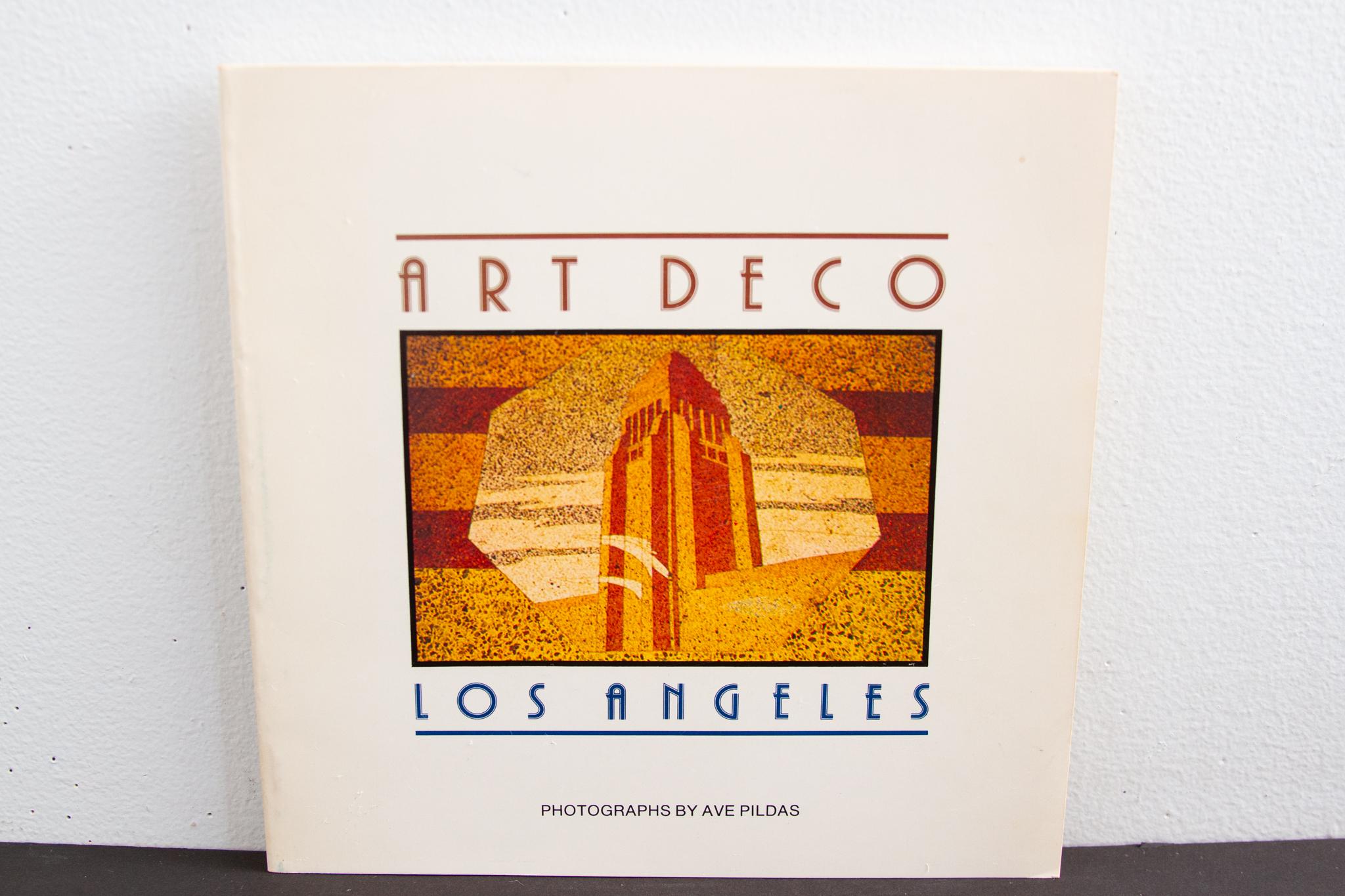 Art Deco: Los Angeles (Ave Pildas, 1977) photography book